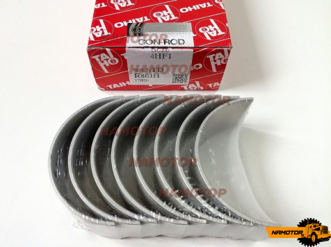 Вкладыши шатунные 4HF1 4HG1 4HJ1 R4547K CB-1631GP R801H 8-97045-800 1 STD TAIHO 